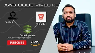 AWS Code pipeline Localhost to GitHub to AWS S3 Bucket using the AWS CodePipeline
