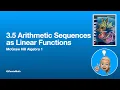 McGraw Hill Algebra 1 - 3 5 Arithmetic Sequences as Linear Functions
