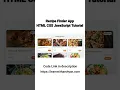 Recipe Finder App HTML CSS JavaScript Tutorial Food API Project Learn with Arshyan