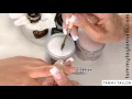 Tammy Taylor Easy Pink and White Sculptured Nail