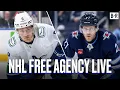 NHL FREE AGENCY LIVE REACTING TO EVERY DEAL