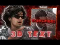 AMAZING 3D TEXT Tutorial In Node Preset