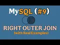 What is SQL Right Outer Join SQL Full Tutorial MySQL Full course