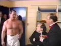Roddy Piper interrupts an interview with Danny DeVito 02-18-1985