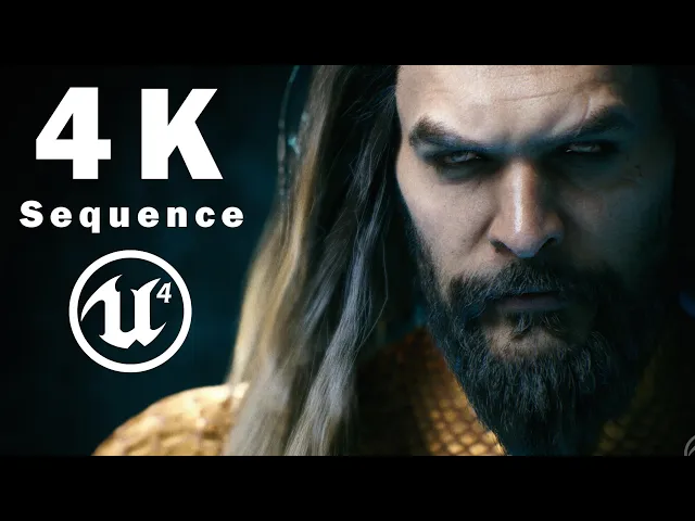Head Hoppers Studios - Aquaman Fan Art (UE4 Walk Cycle) - 4K