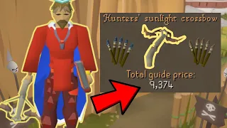 Why is the Hunters sunlight crossbow only 9 734 gp
