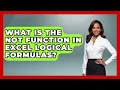 What Is The NOT Function In Excel Logical Formulas - Docs and Sheets Pro