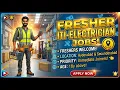 ITI - Electricians Fresher Jobs Location-Hyderabad Secunderabad Priority for immediate joiners