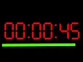 Digital 45 Second Timer with No Sound