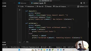 How an ATM Works Using Python Full ATM Simulation