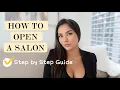 HOW TO OPEN A BEAUTY SALON Step-by-Step Guide