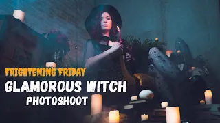 Spooky Halloween Photoshoot - Witch Photoshoot