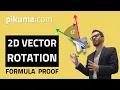 Vector Rotation Derivation Geometric Proof