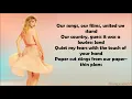 Taylor Swift - Death By A Thousand Cuts