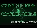-System Software Compiler Design-Module 4-Syntax Analysis Part1 by Prof Shama Dessai