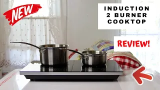 amzchef induction cooktop 2 burner full review 