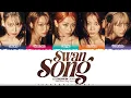 Download Lagu LE SSERAFIM (르세라핌) 'Swan Song' Lyrics [Color Coded Han_Rom_Eng] | ShadowByYoongi