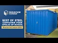Download Lagu Blauwe 4x2 meter BOS / Best of Steel container voor opslag op school