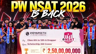 The PW NSAT Grand Launch 2026 | This Is the New 21st Century
