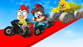 NADIE PUEDE SUPERAR ESTA CARRERA EN GTA V 😱🚗 LOS COMPAS EN GTA 5 con MIKECRACK