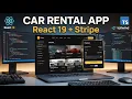 Modern Car Rental Website Built with React 19 TypeScript Tailwind CSS Full Project Showcase