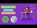 Spring Security Role Base Authorization Facebook Post Management - Example part-2 JavaTechie