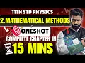 11TH PHYSICS 2 MATHEMATICAL METHODS Oneshot PRADEEP GIRI SIR