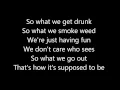 Young, Wild \u0026 Free - Wiz Khalifa ft. Snoop Dogg [Lyrics On Screen]