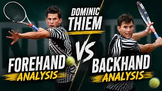 Dominic Thiem Technique Breakdown Forehand Backhand