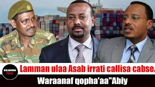 Lamman Ulaa Asab Irrati Callisa Cabse Waraanaf Qopha Aa Abiy 