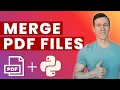 Merge multiple PDF files based on their name using Python Real-World Example