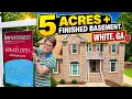 5 Acres Finished Basement in White GA Hawks Farm Home Tour Bartow County Georgia