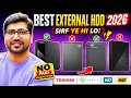 Top 3 Best Hard Drive External 2026 Best External Hard Drive in India Best 1TB External Hard 2026