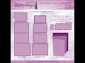 Divinity Designs Four Panel card with Layers Die