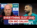 Lagu Arne Slot on Mo Salah: 'I have NO CLUE if he will play for Liverpool again'