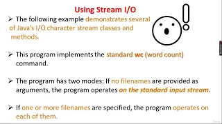 Input Output in detail theory part5 Java