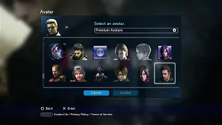 HEN RESIDENT EVIL AVATARS