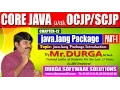 Core Java With - java lang Package-Part 1