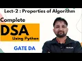 Introduction to Algorithms Lecture 2 DSA Complete Course GATE DA Puneet Kansal