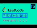 Leetcode Weekly Contest 388 Solutions - A to D by Raghav Goel TLE Eliminators