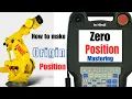 HOW TO PERFORM ZERO POSITION MASTERING ON A FANUC ROBOT SECOND HOME POSITION SINGLE AXIS MA