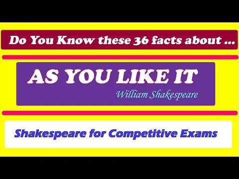 Download MP3 As You Like It MCQ || MCQs on As You Like It || Quick Fix
