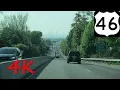 US Route 46 Wayne NJ to Fort Lee NJ eastbound 4K