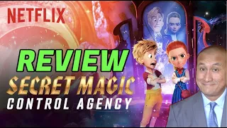 secret magic control agency netflix movie review 2021 