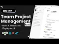 Build Deploy a MERN Team Project Management App Google Auth Roles Workspaces Analytics