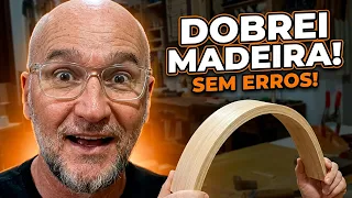 Errar no projeto? O que aprendi com isso! Dobrar madeira!
