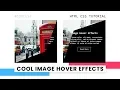 CSS Image Hover Effects Html CSS Clip-path Hover Effect