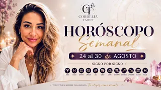 TODOS LOS SIGNOS 24 al 30 Agosto Tu DESTINO está SEMANA Todo lo que viene en los próximos 7 días 🧿🔥