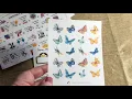 Planner Sticker haul Craft Penguin Planner Dominion Paper Co Crafty Blind Girl