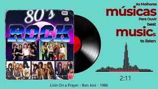 Livin' On A Prayer  -  Bon Jovi  - 1986